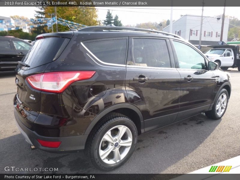 Kodiak Brown Metallic / Charcoal Black 2013 Ford Escape SE 1.6L EcoBoost 4WD