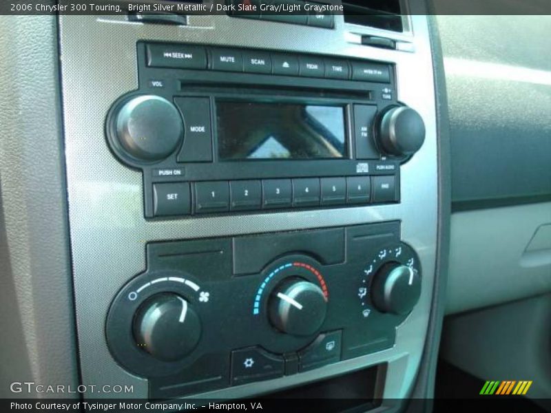 Bright Silver Metallic / Dark Slate Gray/Light Graystone 2006 Chrysler 300 Touring
