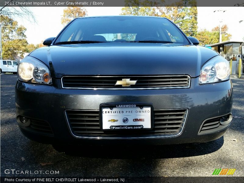 Cyber Gray Metallic / Ebony 2011 Chevrolet Impala LT