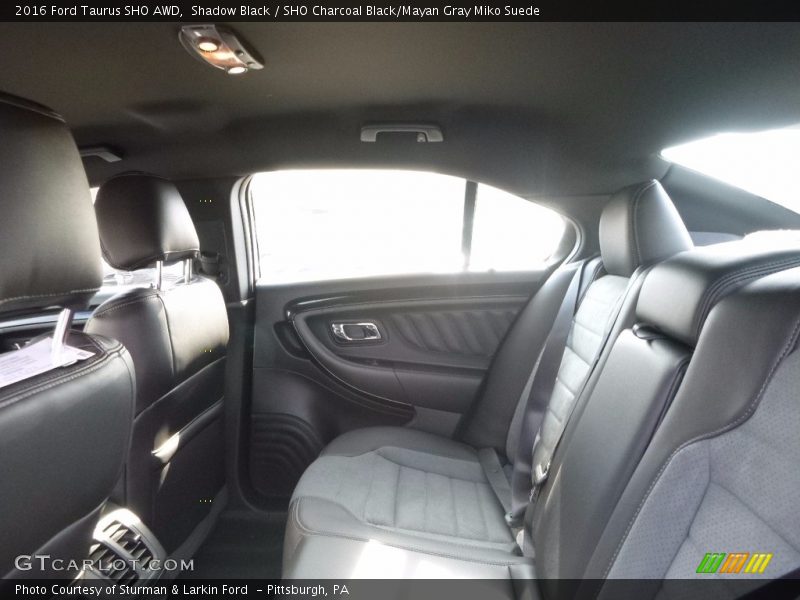 Rear Seat of 2016 Taurus SHO AWD