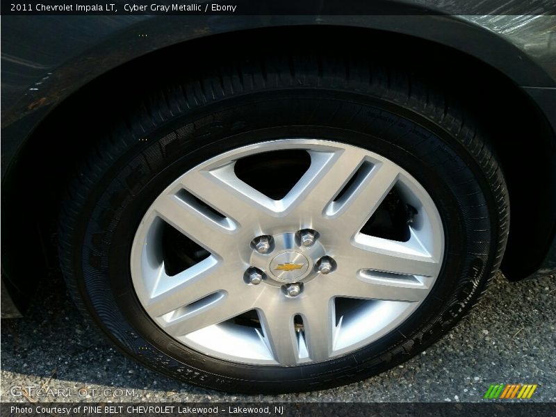 Cyber Gray Metallic / Ebony 2011 Chevrolet Impala LT