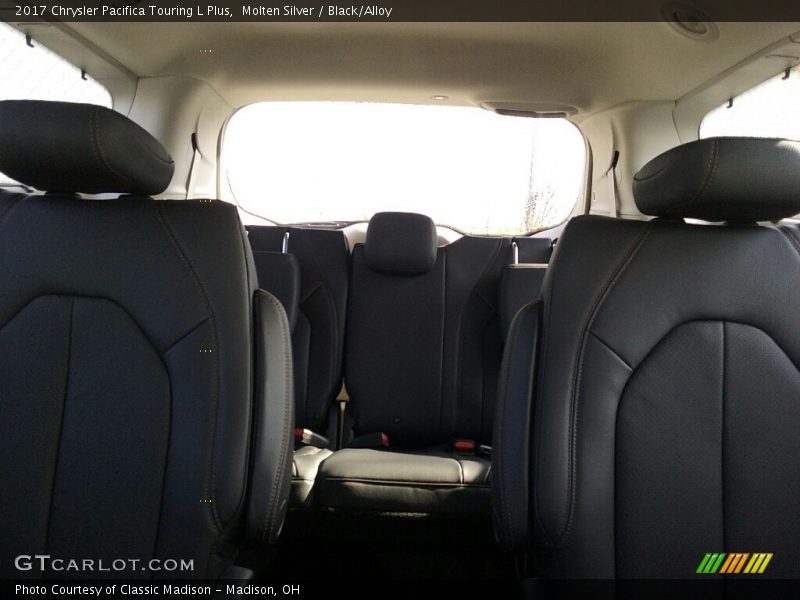 Molten Silver / Black/Alloy 2017 Chrysler Pacifica Touring L Plus