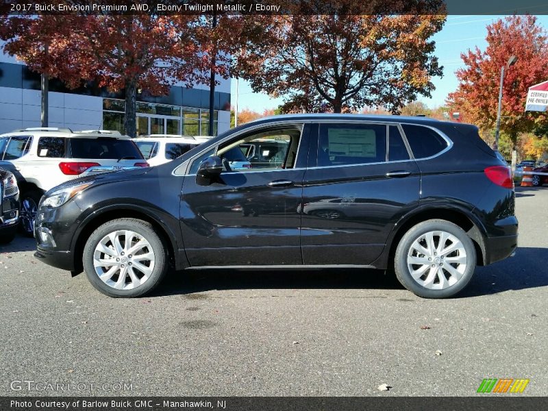 Ebony Twilight Metallic / Ebony 2017 Buick Envision Premium AWD