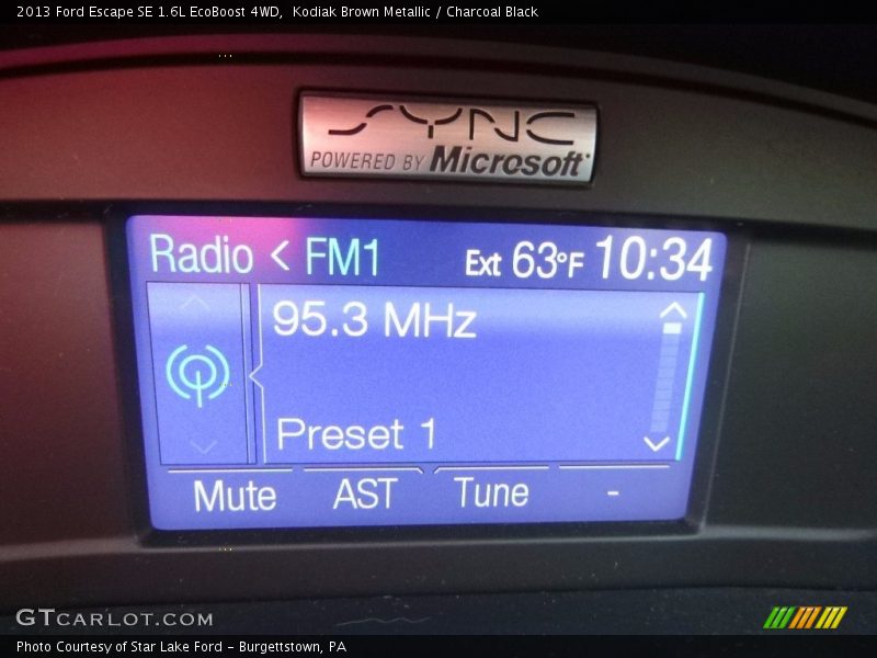 Kodiak Brown Metallic / Charcoal Black 2013 Ford Escape SE 1.6L EcoBoost 4WD