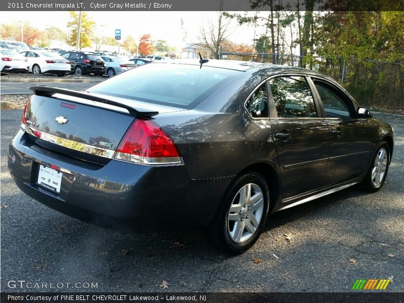 Cyber Gray Metallic / Ebony 2011 Chevrolet Impala LT