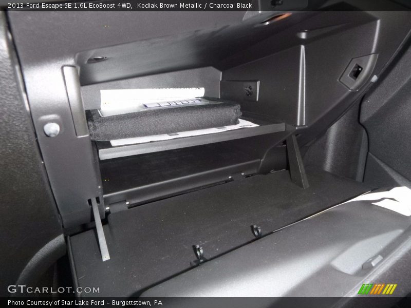 Kodiak Brown Metallic / Charcoal Black 2013 Ford Escape SE 1.6L EcoBoost 4WD