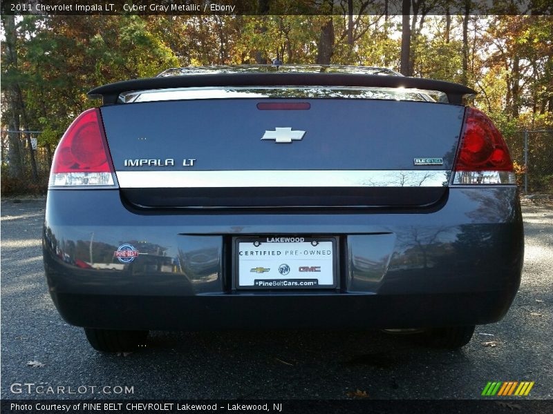 Cyber Gray Metallic / Ebony 2011 Chevrolet Impala LT