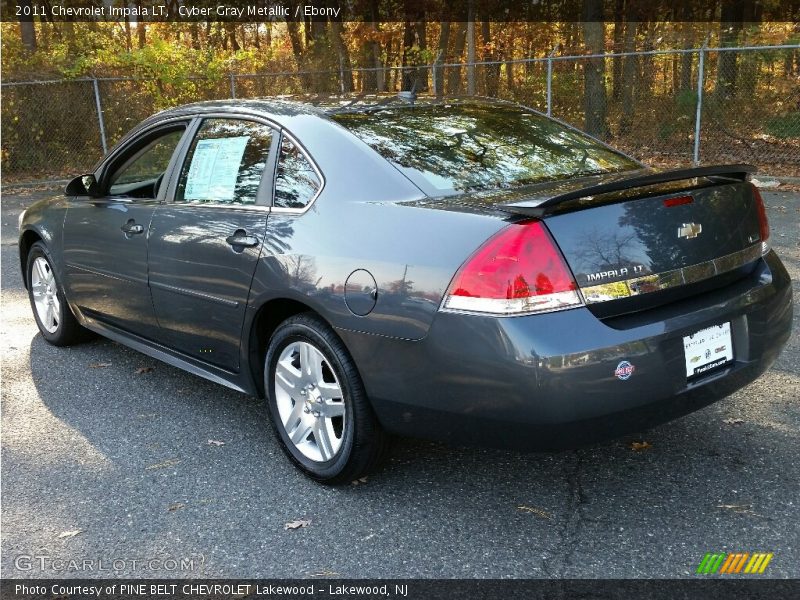 Cyber Gray Metallic / Ebony 2011 Chevrolet Impala LT