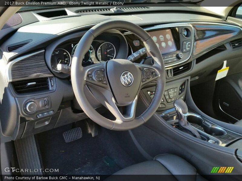 Ebony Twilight Metallic / Ebony 2017 Buick Envision Premium AWD