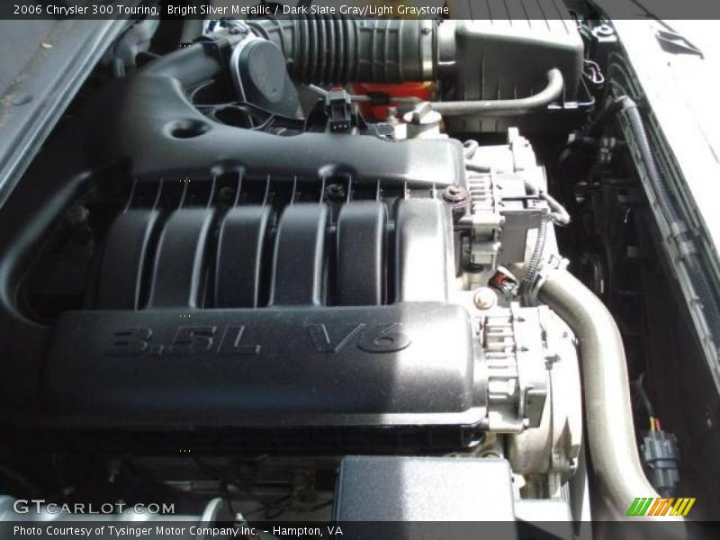 Bright Silver Metallic / Dark Slate Gray/Light Graystone 2006 Chrysler 300 Touring