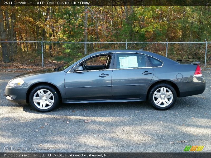 Cyber Gray Metallic / Ebony 2011 Chevrolet Impala LT