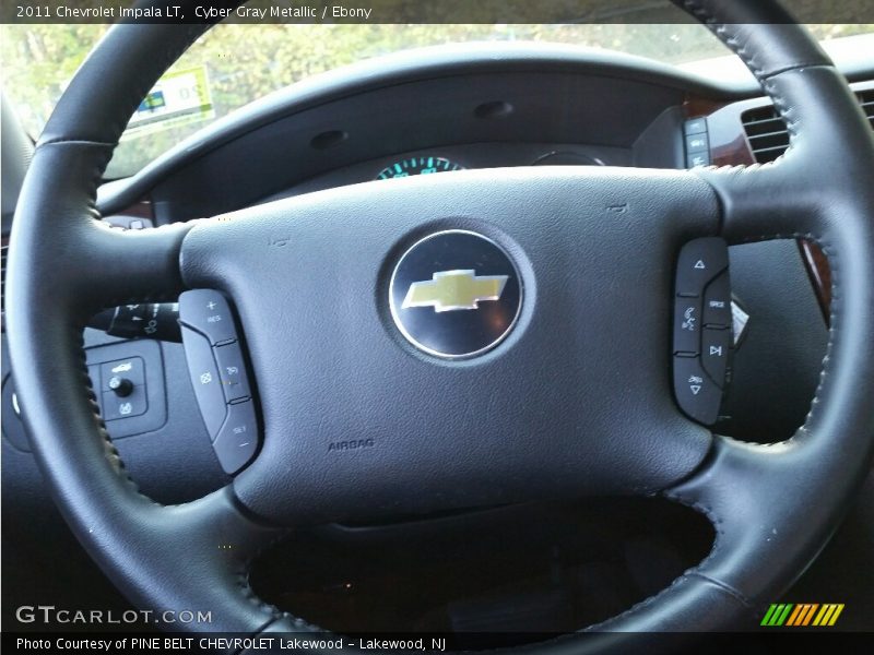 Cyber Gray Metallic / Ebony 2011 Chevrolet Impala LT