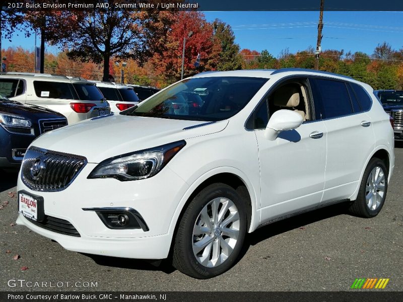 Summit White / Light Neutral 2017 Buick Envision Premium AWD