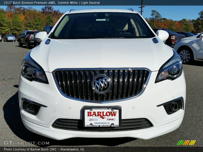 Summit White / Light Neutral 2017 Buick Envision Premium AWD