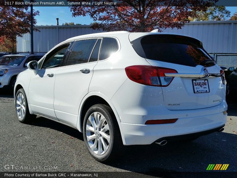Summit White / Light Neutral 2017 Buick Envision Premium AWD