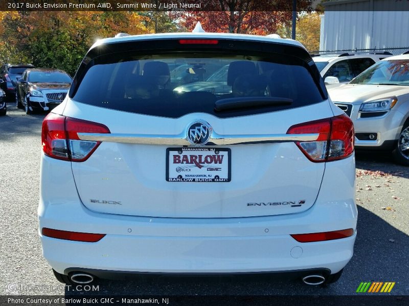Summit White / Light Neutral 2017 Buick Envision Premium AWD