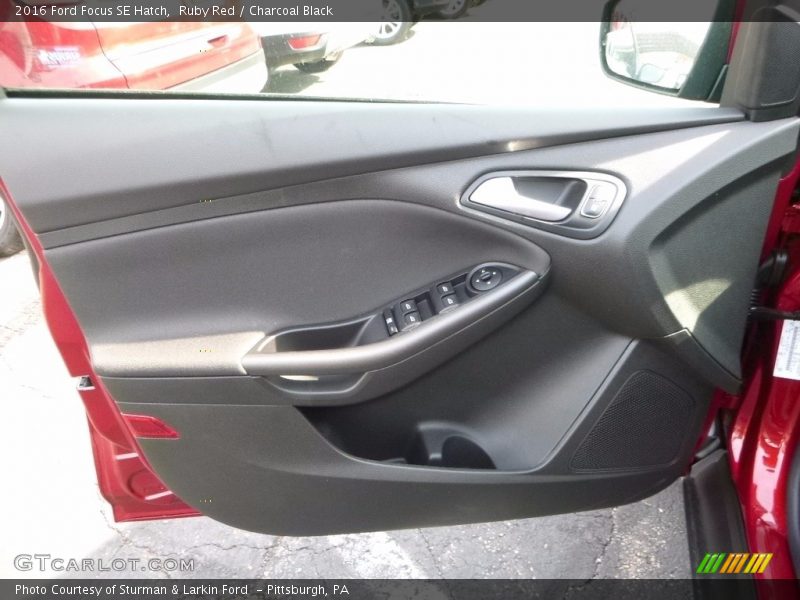 Ruby Red / Charcoal Black 2016 Ford Focus SE Hatch