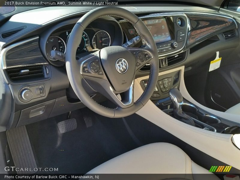Summit White / Light Neutral 2017 Buick Envision Premium AWD