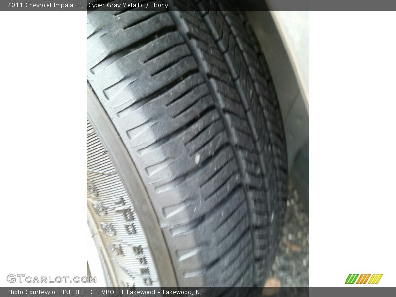 Cyber Gray Metallic / Ebony 2011 Chevrolet Impala LT