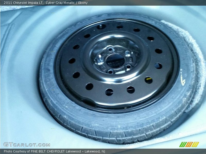 Cyber Gray Metallic / Ebony 2011 Chevrolet Impala LT