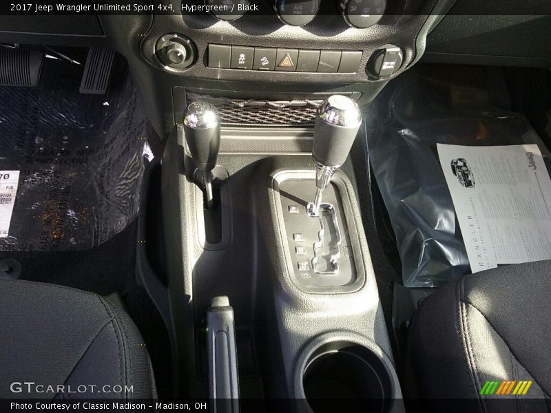 Hypergreen / Black 2017 Jeep Wrangler Unlimited Sport 4x4