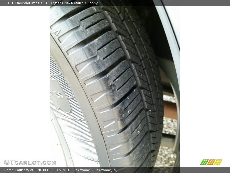 Cyber Gray Metallic / Ebony 2011 Chevrolet Impala LT