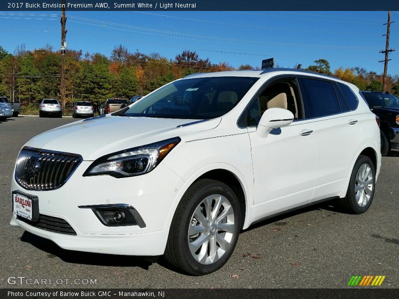 Summit White / Light Neutral 2017 Buick Envision Premium AWD