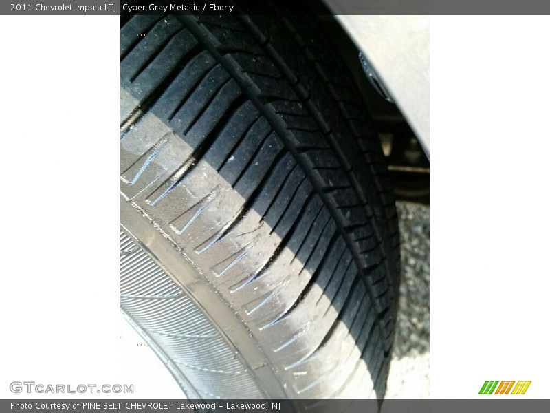Cyber Gray Metallic / Ebony 2011 Chevrolet Impala LT