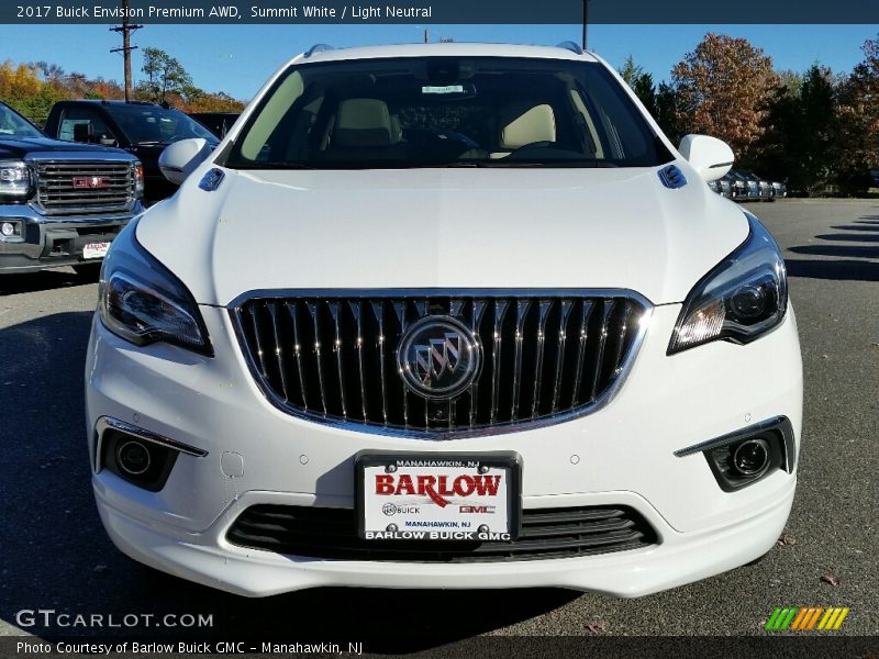 Summit White / Light Neutral 2017 Buick Envision Premium AWD