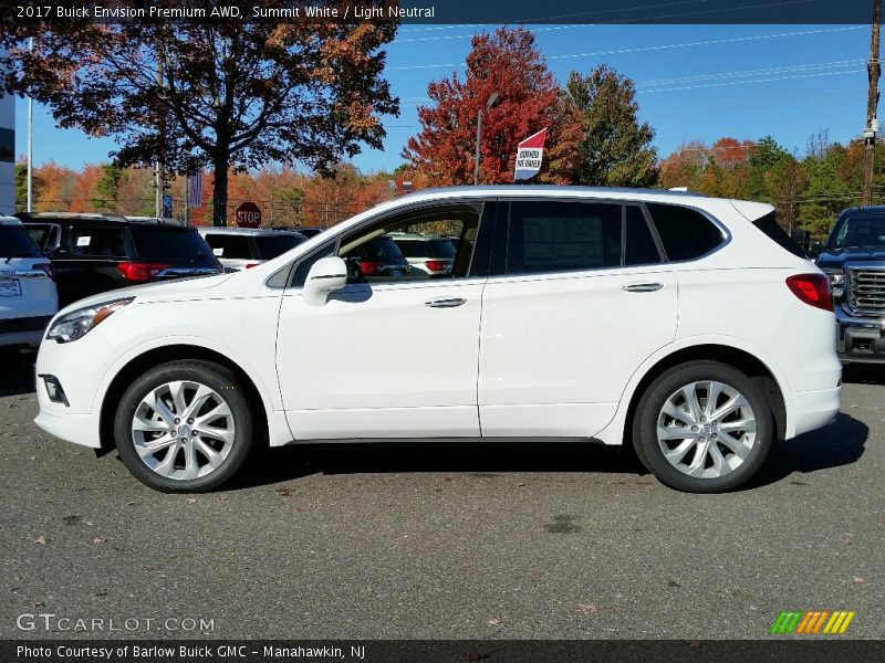 Summit White / Light Neutral 2017 Buick Envision Premium AWD
