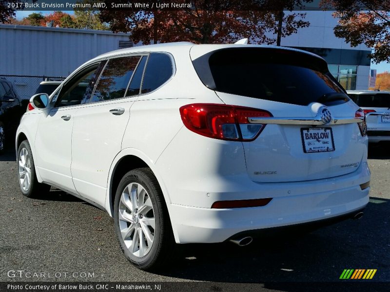 Summit White / Light Neutral 2017 Buick Envision Premium AWD