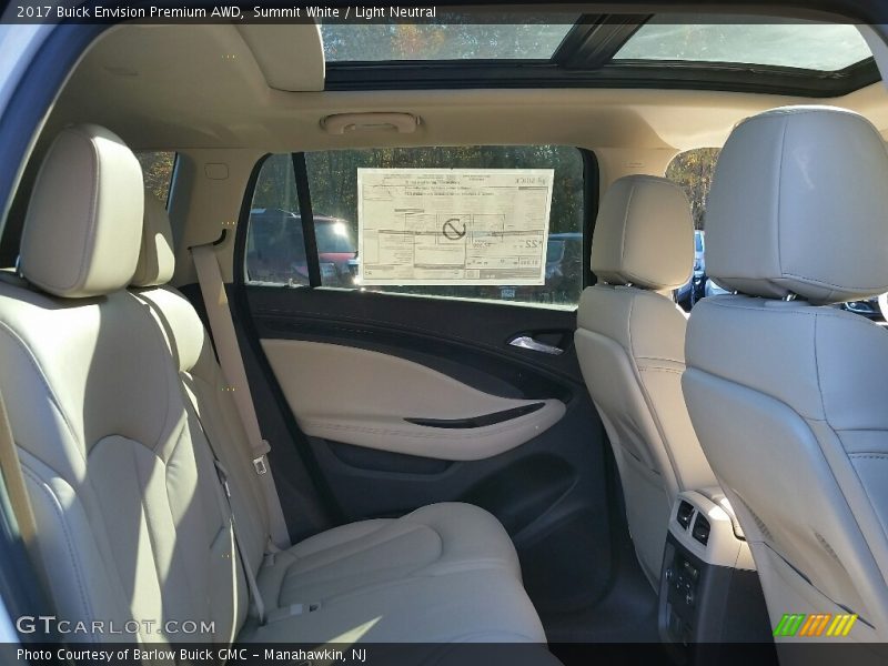 Summit White / Light Neutral 2017 Buick Envision Premium AWD