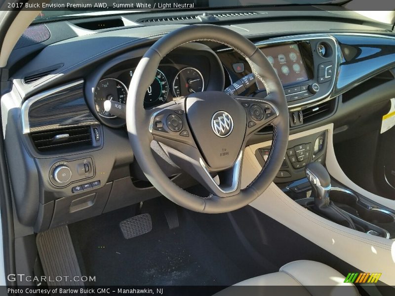 Summit White / Light Neutral 2017 Buick Envision Premium AWD