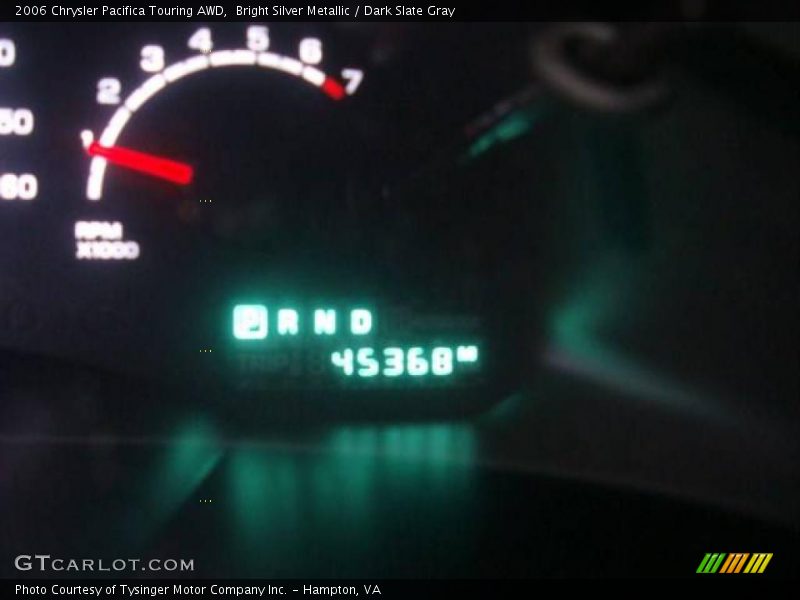 Bright Silver Metallic / Dark Slate Gray 2006 Chrysler Pacifica Touring AWD