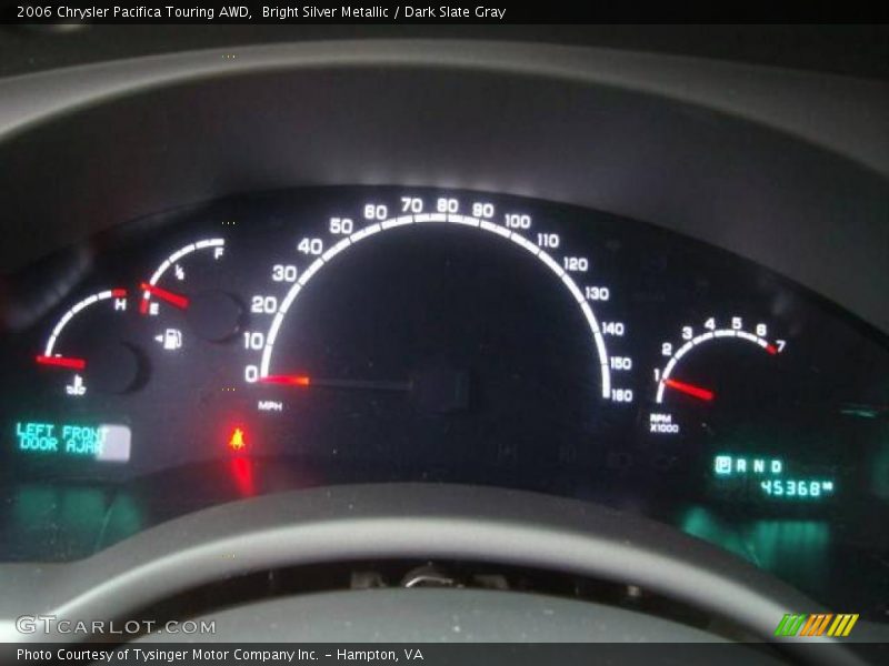 Bright Silver Metallic / Dark Slate Gray 2006 Chrysler Pacifica Touring AWD