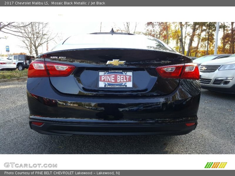 Mosaic Black Metallic / Jet Black 2017 Chevrolet Malibu LS