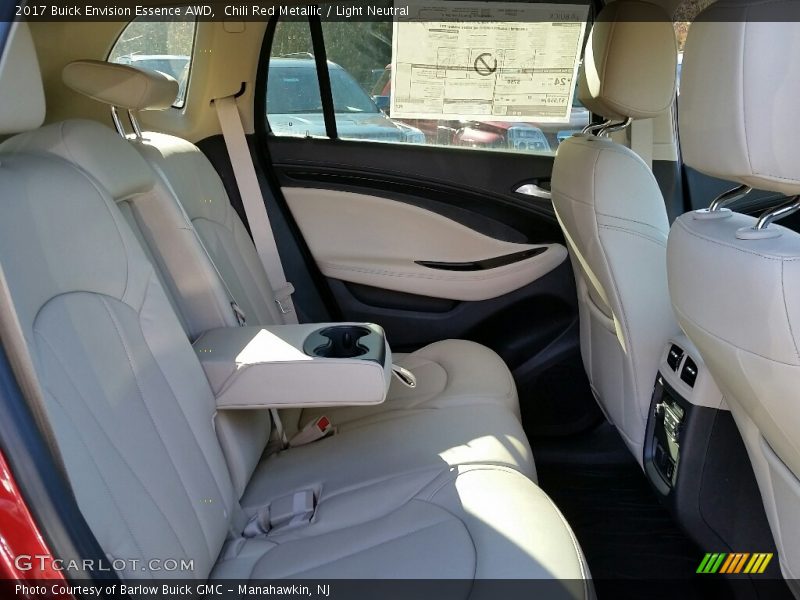 Chili Red Metallic / Light Neutral 2017 Buick Envision Essence AWD