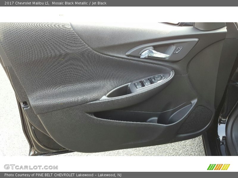 Mosaic Black Metallic / Jet Black 2017 Chevrolet Malibu LS