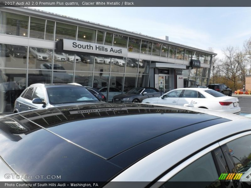 Glacier White Metallic / Black 2017 Audi A3 2.0 Premium Plus quattro