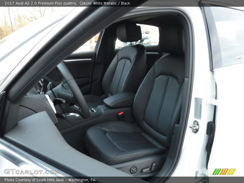 Glacier White Metallic / Black 2017 Audi A3 2.0 Premium Plus quattro
