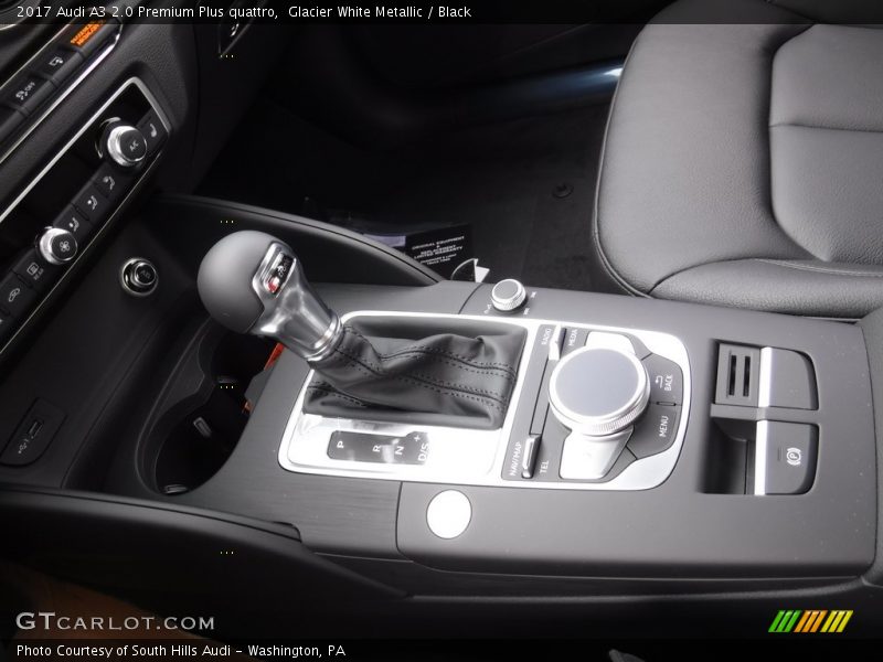 Glacier White Metallic / Black 2017 Audi A3 2.0 Premium Plus quattro
