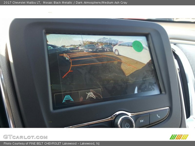 Mosaic Black Metallic / Dark Atmosphere/Medium Ash Gray 2017 Chevrolet Malibu LT