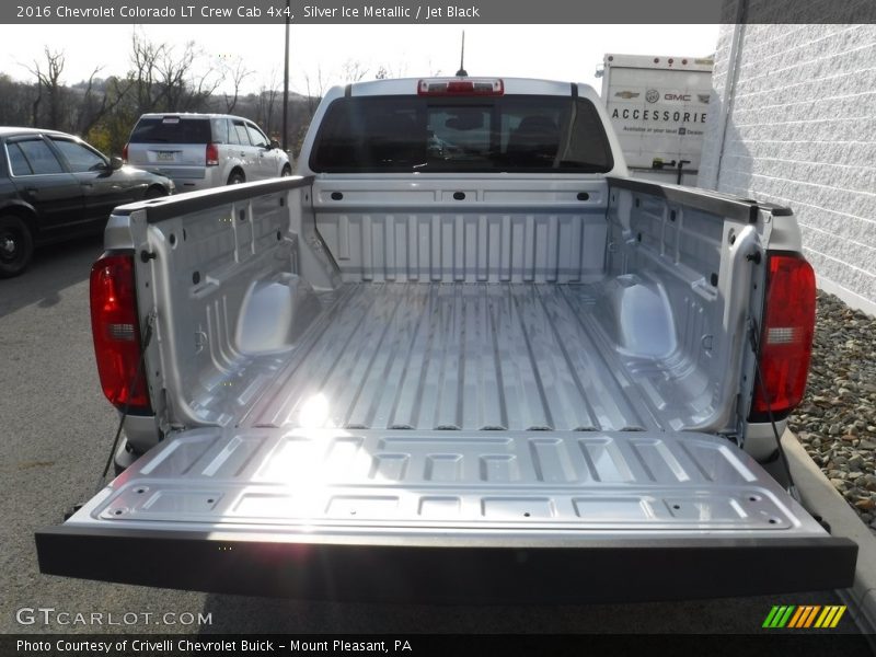 Silver Ice Metallic / Jet Black 2016 Chevrolet Colorado LT Crew Cab 4x4