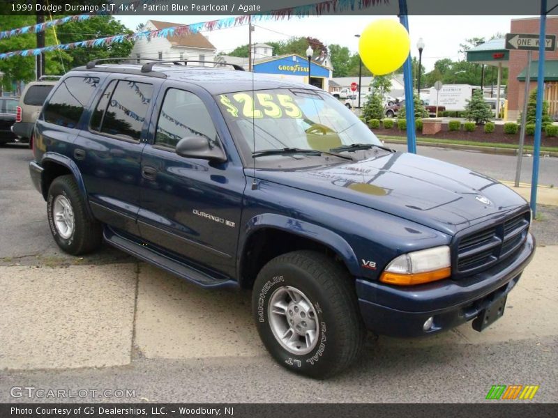 Patriot Blue Pearlcoat / Agate 1999 Dodge Durango SLT 4x4
