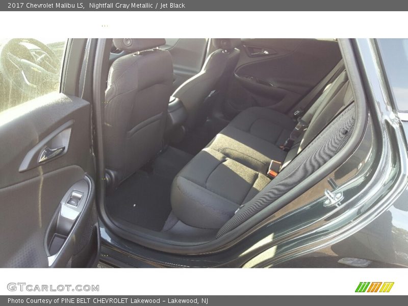 Nightfall Gray Metallic / Jet Black 2017 Chevrolet Malibu LS