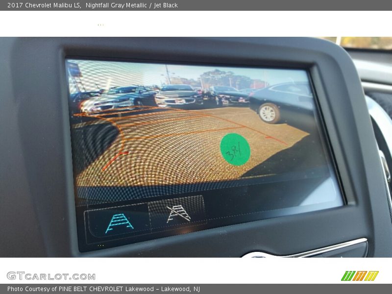 Nightfall Gray Metallic / Jet Black 2017 Chevrolet Malibu LS