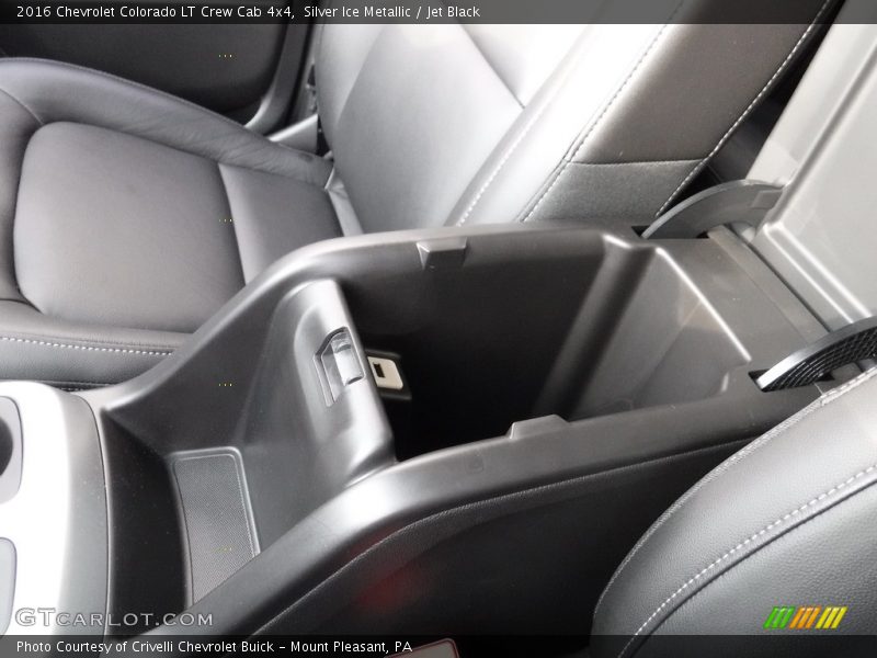 Silver Ice Metallic / Jet Black 2016 Chevrolet Colorado LT Crew Cab 4x4