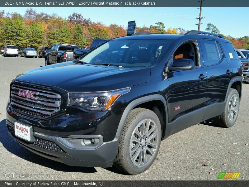 Ebony Twilight Metallic / Jet Black/Kalahari 2017 GMC Acadia All Terrain SLT AWD