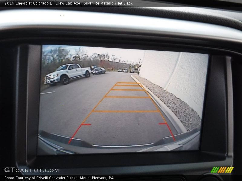 Silver Ice Metallic / Jet Black 2016 Chevrolet Colorado LT Crew Cab 4x4