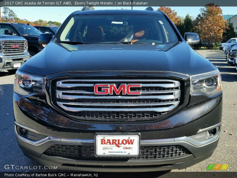 Ebony Twilight Metallic / Jet Black/Kalahari 2017 GMC Acadia All Terrain SLT AWD